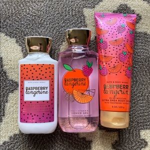 Raspberry tangerine set